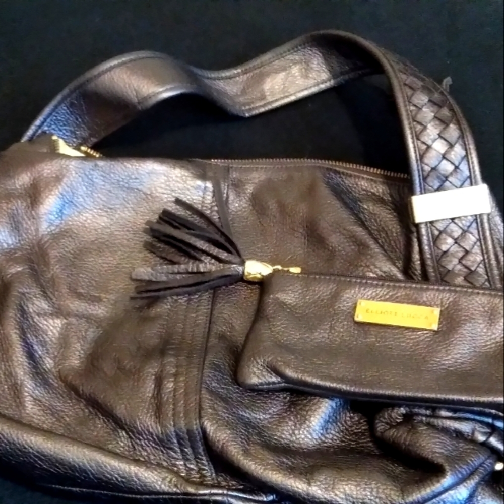 Elliott Lucca purse with matching clutch.